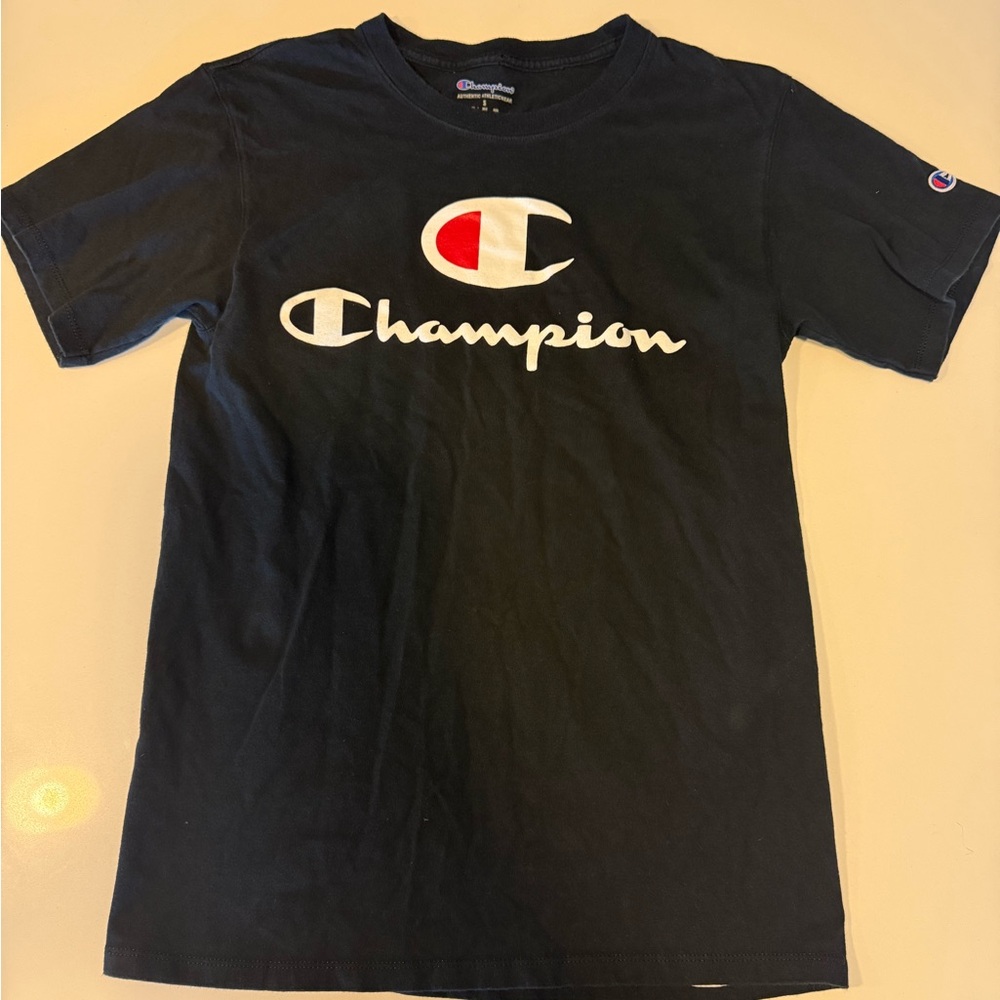 Champion Black T-Shirt